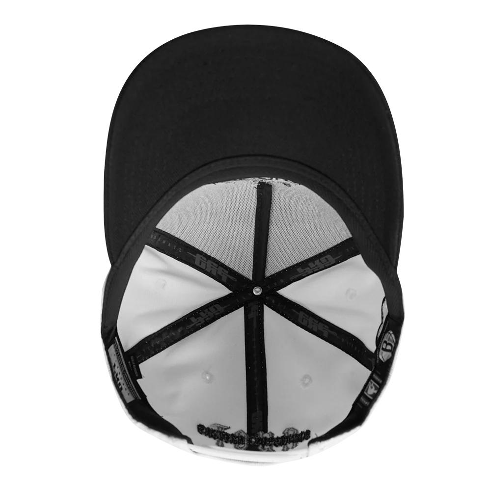 NBA BROOKLYN NETS CITY TOUR ESSENTIAL CURVED VISOR SNAPBACK (WHITE/BLACK) - Image 6