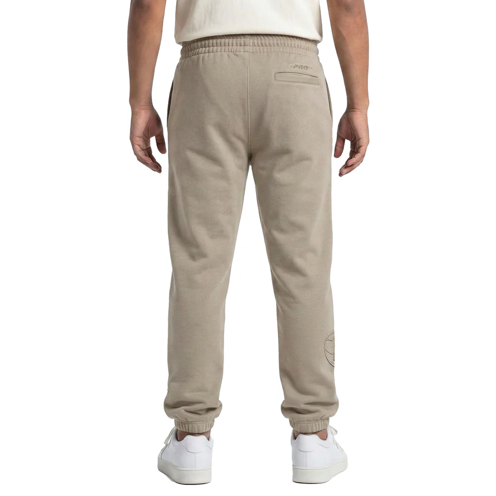 NBA BROOKLYN NETS NEUTRAL BIG BOYS FLC SWEATPANT (TAUPE) - Image 2