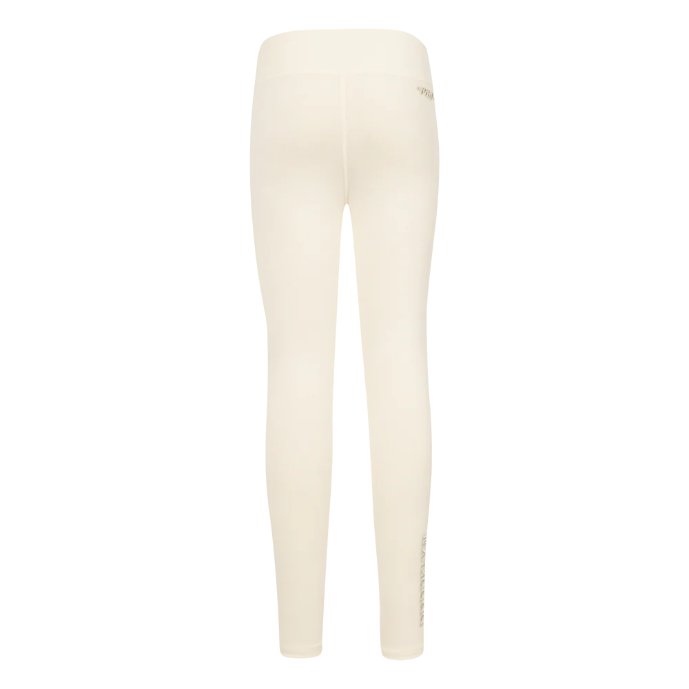 NBA BROOKLYN NETS NEUTRAL BIG GIRLS LEGGING (EGGSHELL) - Image 4