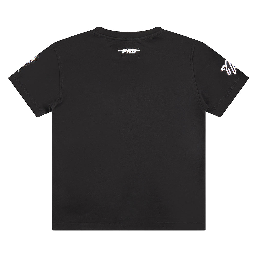 NBA BROOKLYN NETS CLASSIC TODDLER BOYS SHORT SLEEVE TEE (BLACK) - Image 4