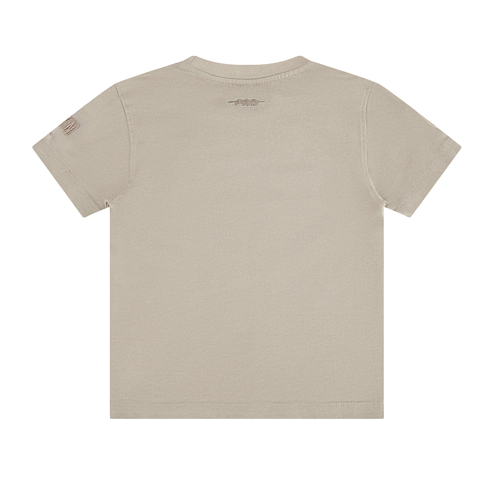 NBA BROOKLYN NETS NEUTRAL TODDLER BOYS SHORT SLEEVE TEE (TAUPE) - Image 4