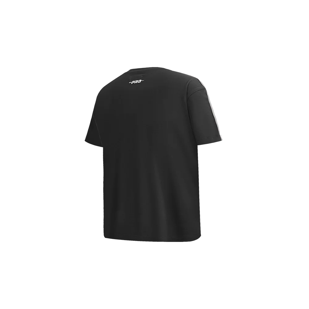 NBA BROOKLYN NETS RETRO CLASSIC TODDLER BOYS SHORT SLEEVE TAPING TEE(BLACK/GRAY) - Image 4