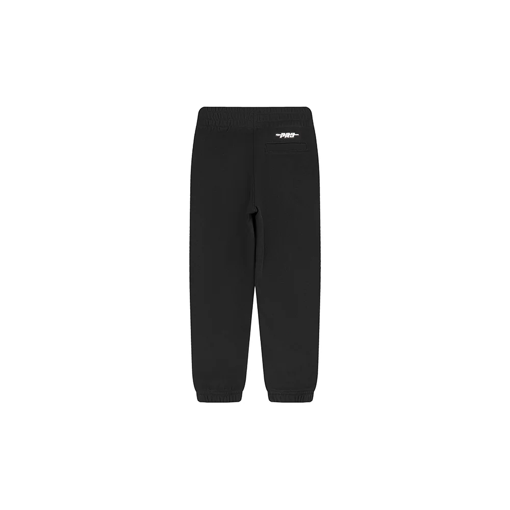 NBA BROOKLYN NETS CLASSIC TODDLER BOYS FLEECE SWEATPANT (BLACK) - Image 5