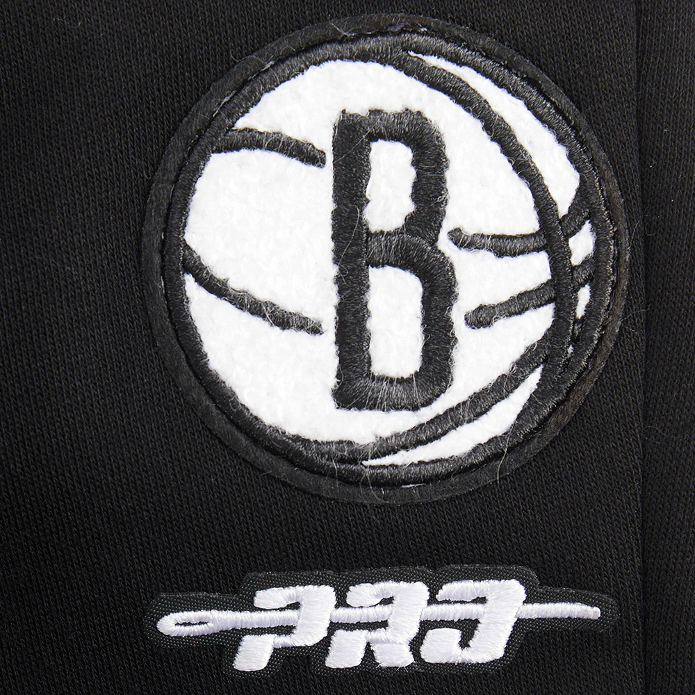 NBA BROOKLYN NETS CLASSIC TODDLER BOYS FLEECE SWEATPANT (BLACK) - Image 6
