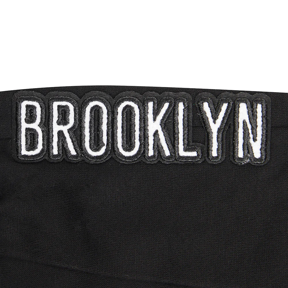 NBA BROOKLYN NETS CLASSIC TODDLER BOYS FLEECE SWEATPANT (BLACK) - Image 7