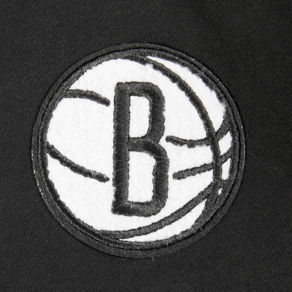 NBA BROOKLYN NETS CLASSIC TODDLER BOYS FLEECE PULLOVER HOODIE (BLACK) - Image 8