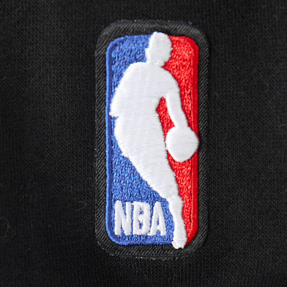NBA BROOKLYN NETS CLASSIC TODDLER GIRLS FLEECE FULL ZIP HOODIE (BLACK) - Image 7