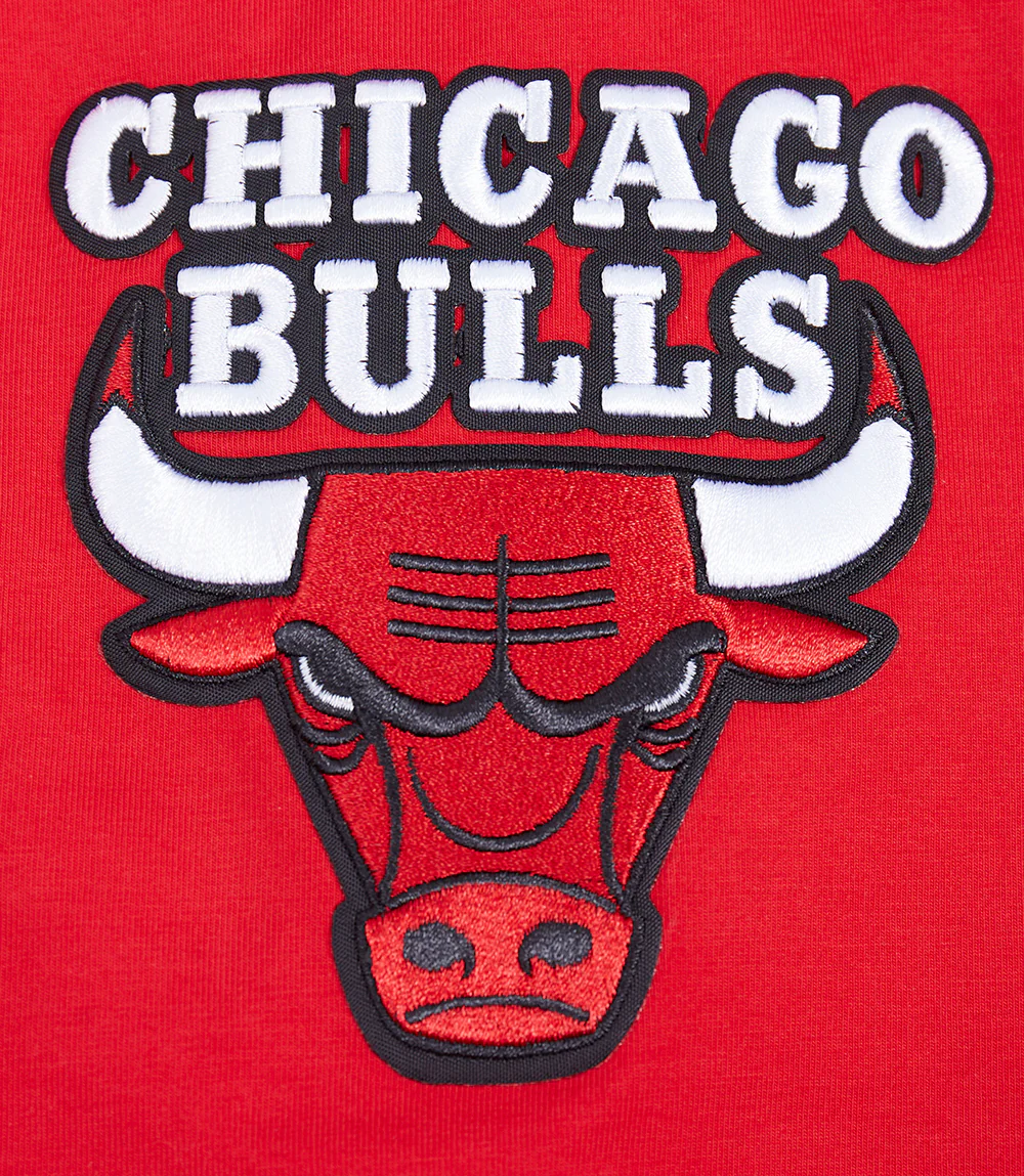 NBA CHICAGO BULLS SCRIPT TAIL MEN'S   TEE (RED) - Image 6