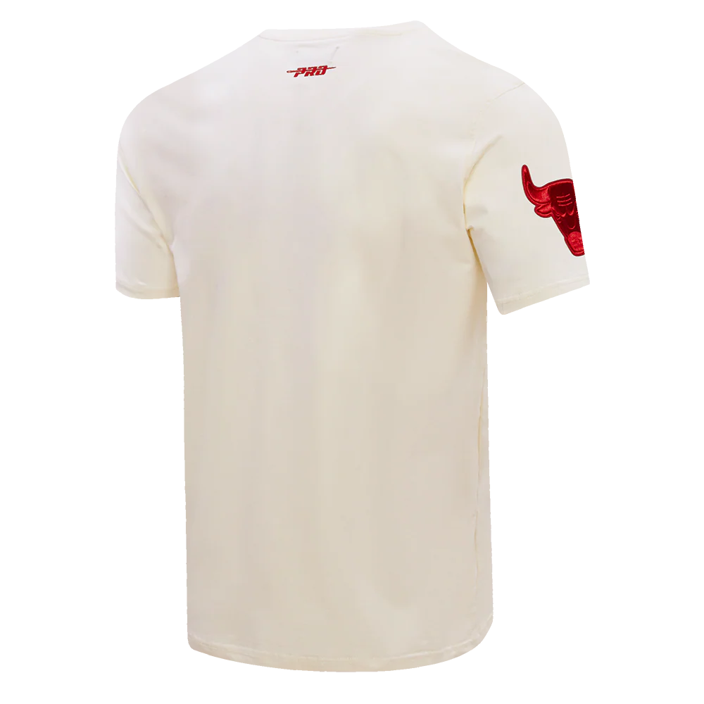NBA CHICAGO BULLS TRIPLE TONAL SJ TEE (EGGSHELL) - Image 4