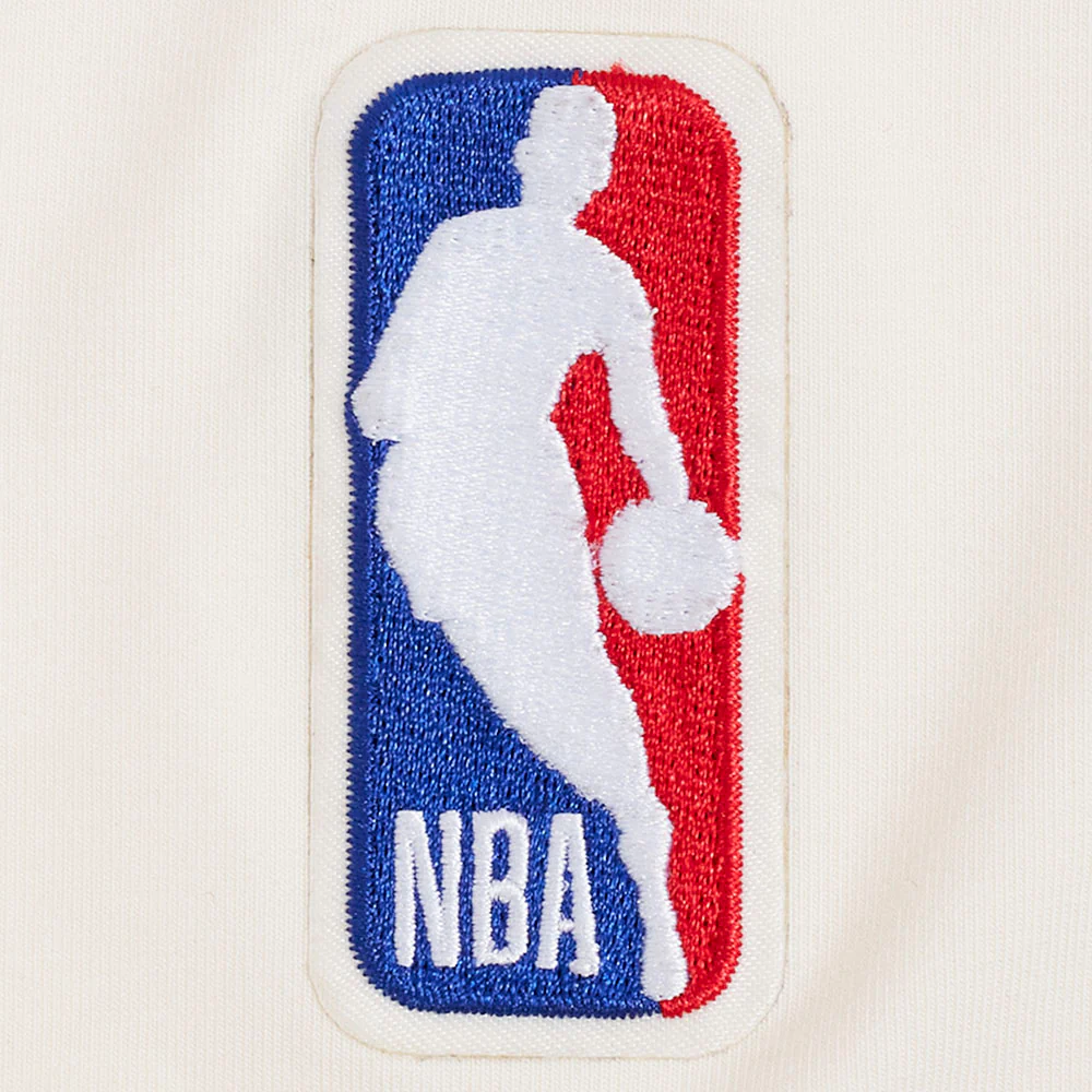 NBA CHICAGO BULLS ECHO LOGO MEN'S SINGLE JERSEY TEE (EGGSHELL) - Image 7