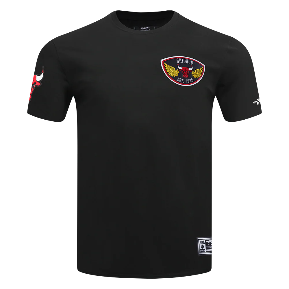 NBA CHICAGO BULLS BORN FOR SPORT MEN'S SJ TEE (BLACK) - Image 3