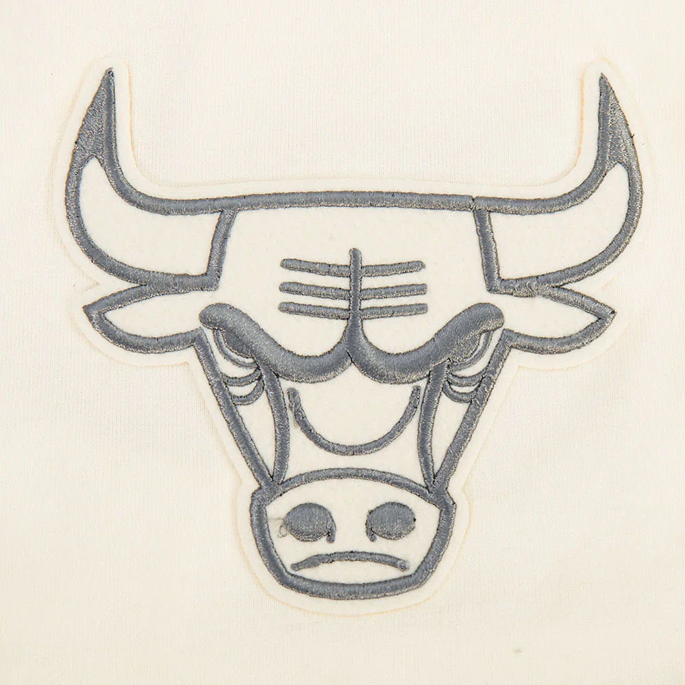 NBA CHICAGO BULLS STREET TEAM MEN'S CJ DROP SHOULDER TEE (EGGSHELL) - Image 9