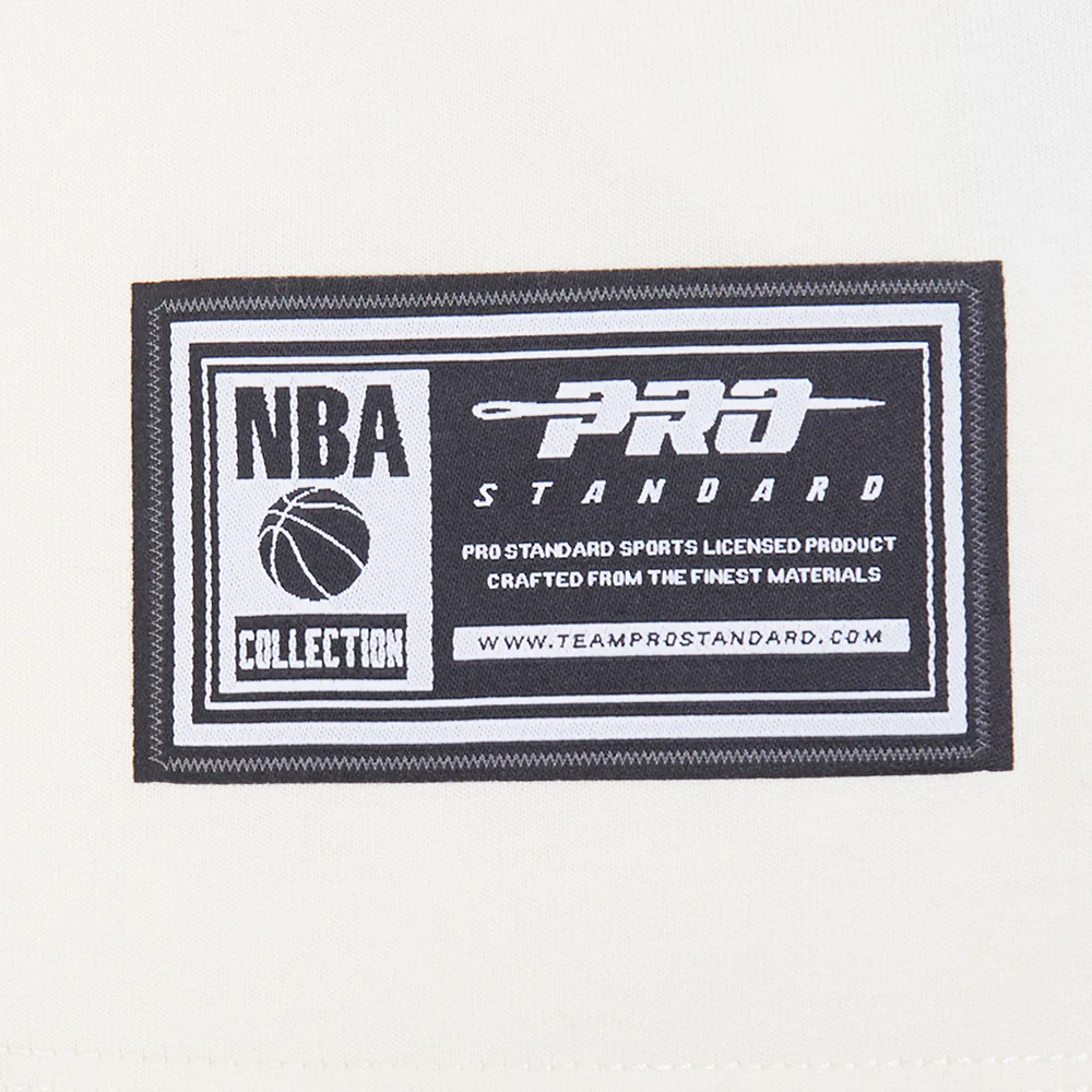 NBA CHICAGO BULLS  STAMPED MEN'S S/S TEE (EGGSHELL) - Image 9
