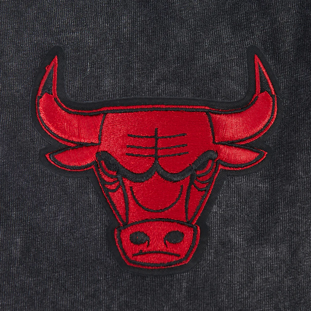 NBA CHICAGO BULLS FIRST TEAM MEN'S S/S TEE (WASHED BLACK) - Image 6