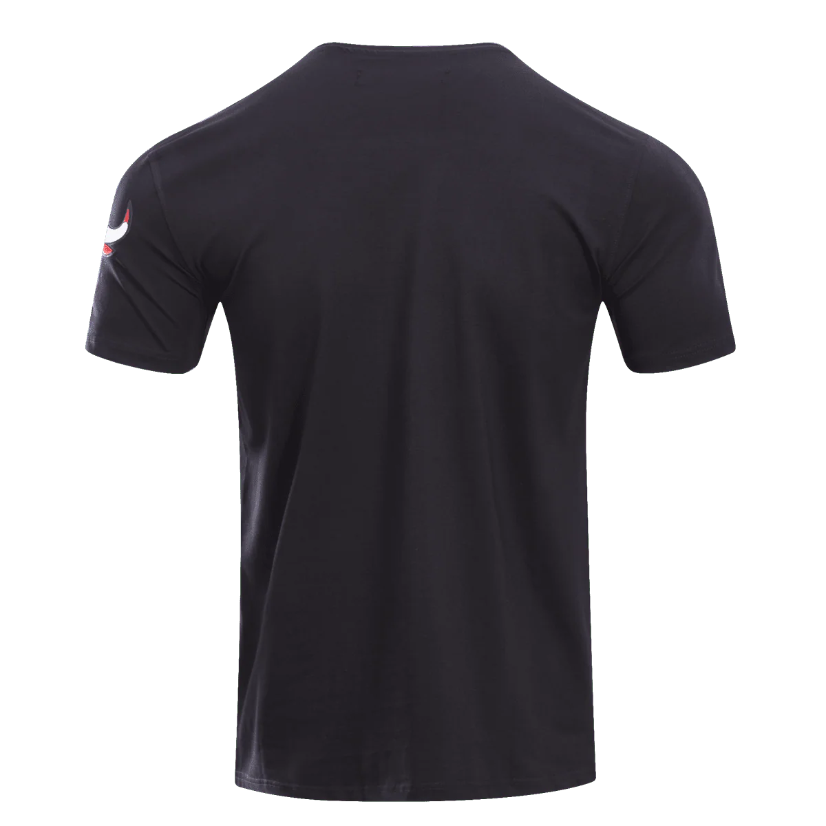 NBA CHICAGO BULLS CLASSIC BRISTLE MEN'S TEE (BLACK) - Image 3