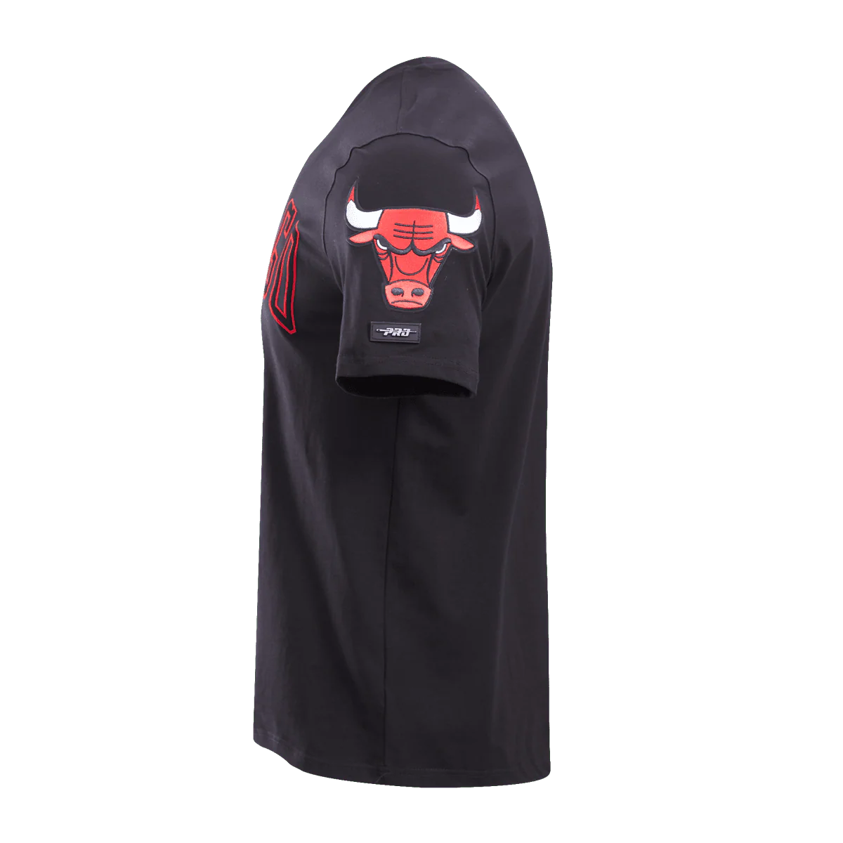 NBA CHICAGO BULLS CLASSIC BRISTLE MEN'S TEE (BLACK) - Image 5