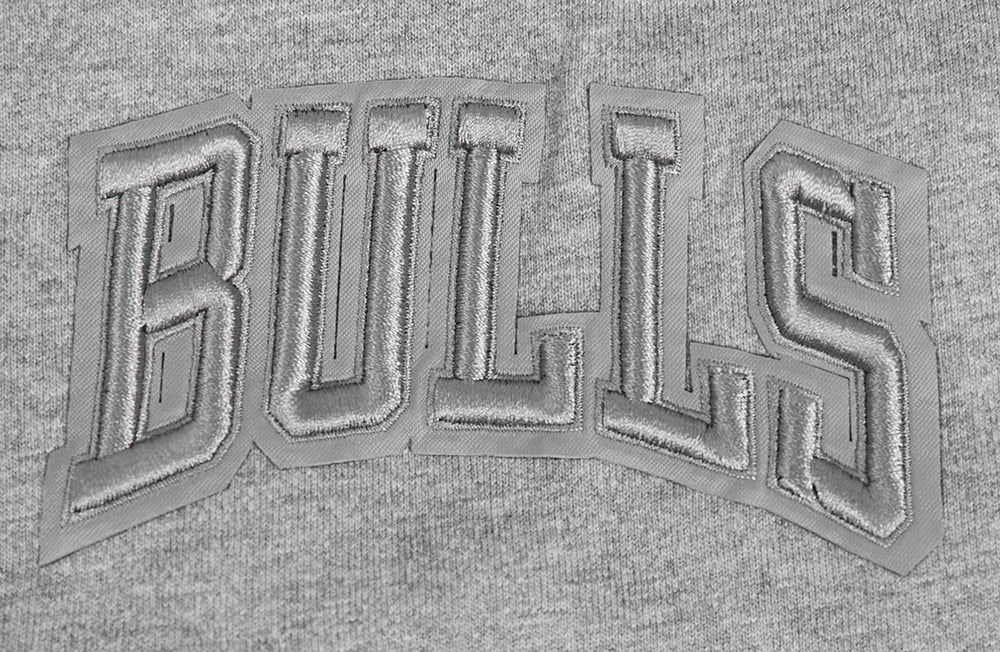 NBA CHICAGO BULLS NEUTRAL MEN'S DROP SHOULDER TEE (DARK HEATHER GRAY) - Image 7