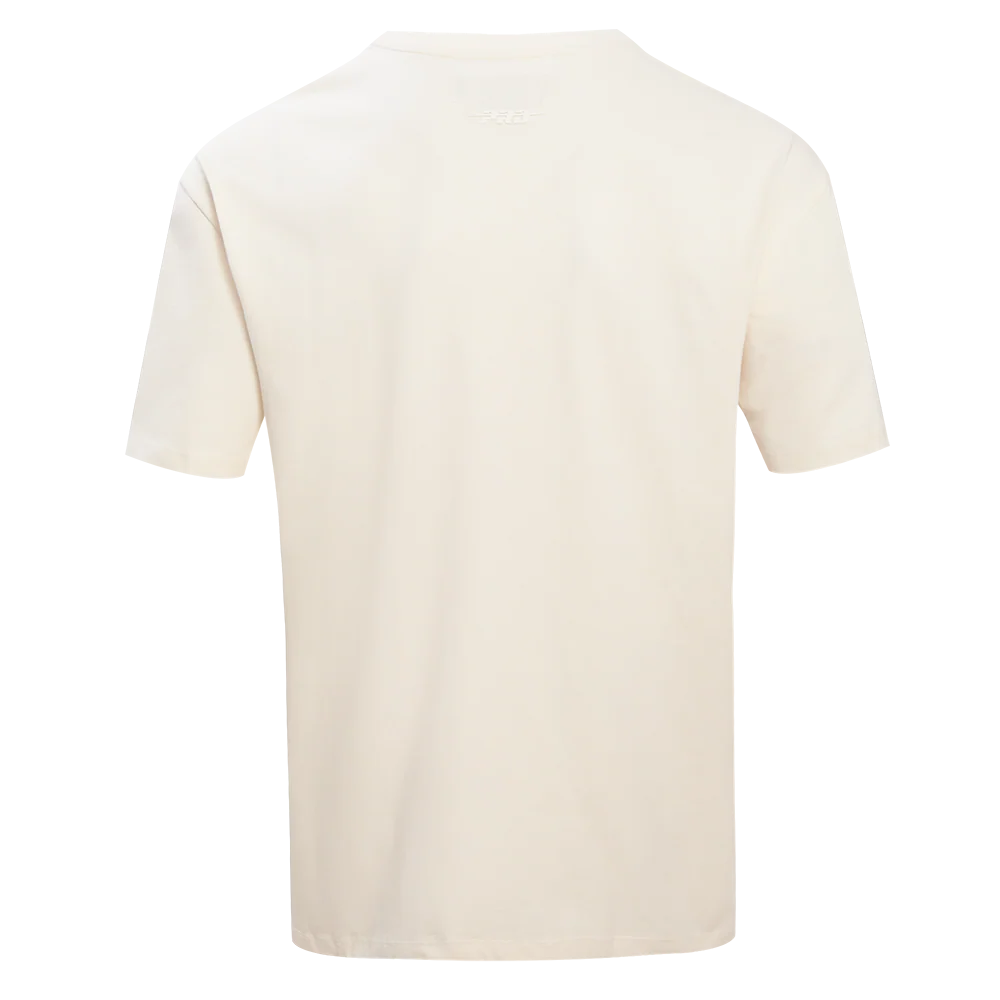 NBA CHICAGO BULLS NEUTRAL DROP SHOULDER MEN'S TEE (EGGSHELL) - Image 6