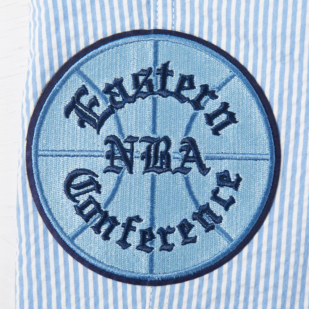 NBA CHICAGO BULLS COUNTRY CLUB MEN'S SEERSUCKER SHORT (SEERSUCKER BLUE) - Image 8