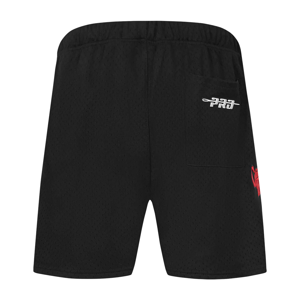 NBA CHICAGO BULLS SOUVENIR MEN'S MESH SHORT (BLACK) - Image 4
