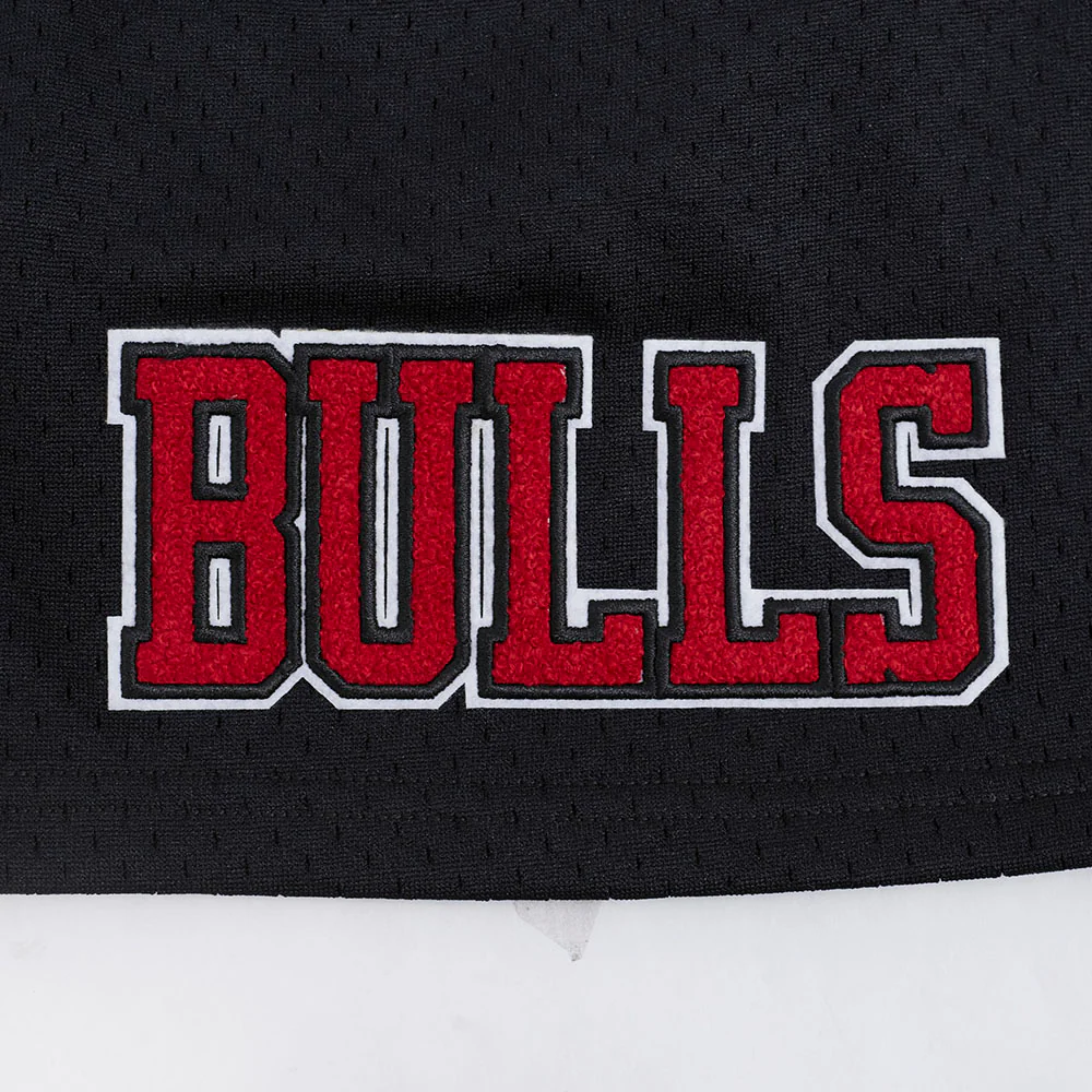 NBA CHICAGO BULLS SOUVENIR MEN'S MESH SHORT (BLACK) - Image 5