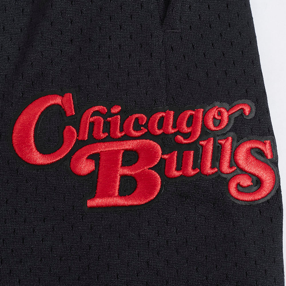 NBA CHICAGO BULLS SOUVENIR MEN'S MESH SHORT (BLACK) - Image 7