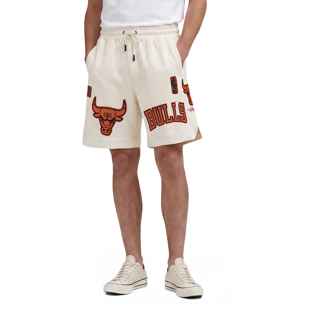 NBA CHICAGO BULLS NBA TONAL MEN'S DK SHORT (EGGSHELL)