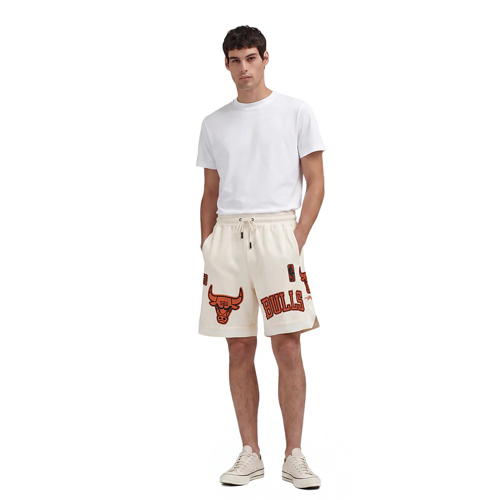NBA CHICAGO BULLS NBA TONAL MEN'S DK SHORT (EGGSHELL) - Image 3