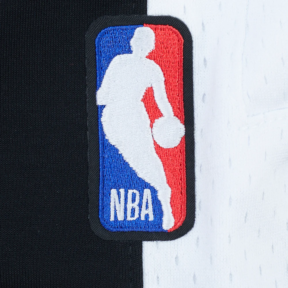 NBA CHICAGO BULLS LETTERMAN MEN'S ATHLETIC SHORT (BLACK) - Image 14