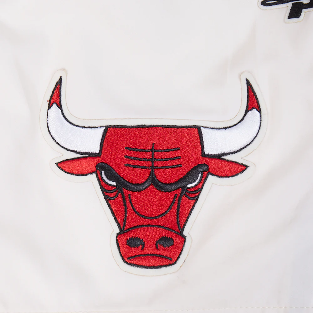 NBA CHICAGO BULLS PARADISE MEN'S WOVEN SHORT (EGGSHELL) - Image 5