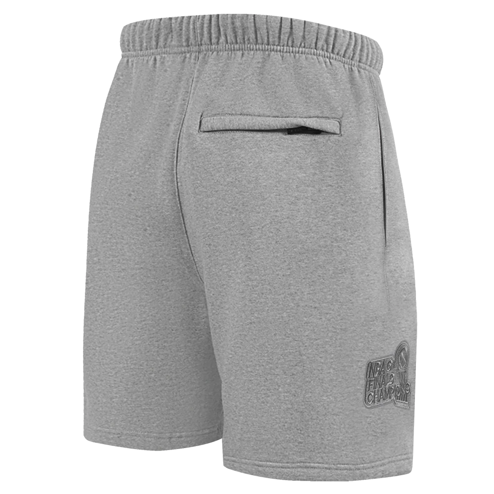 NBA CHICAGO BULLS NEUTRAL MEN'S SHORT (DARK HEATHER GRAY) - Image 3
