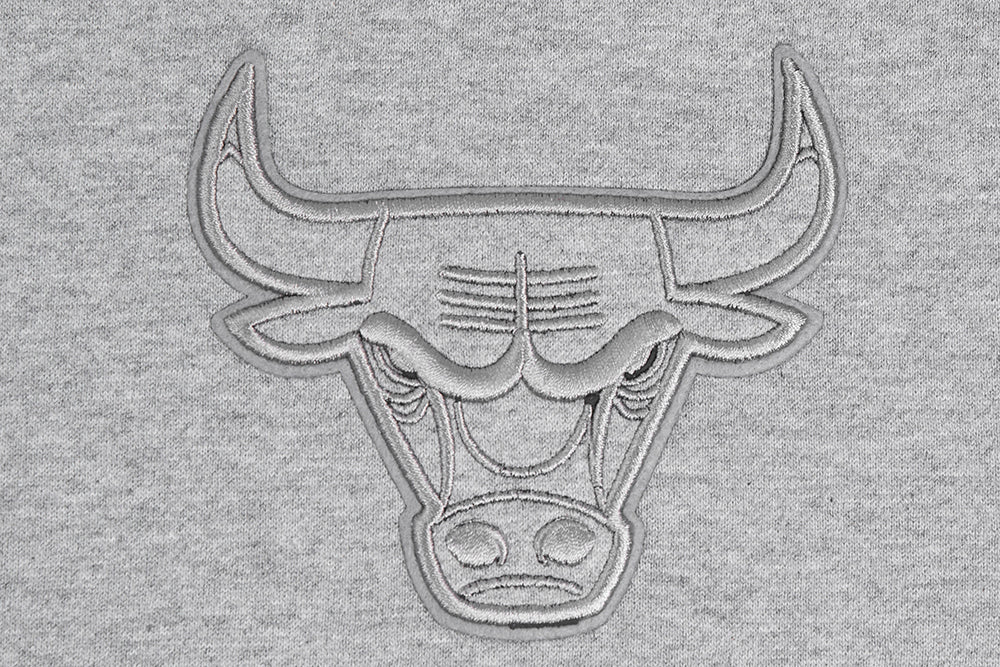 NBA CHICAGO BULLS NEUTRAL MEN'S SHORT (DARK HEATHER GRAY) - Image 5