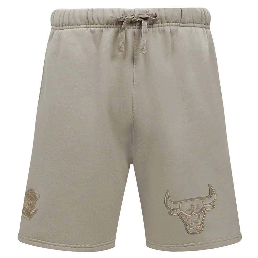 NBA CHICAGO BULLS NEUTRAL MEN'S SHORT (TAUPE) - Image 2