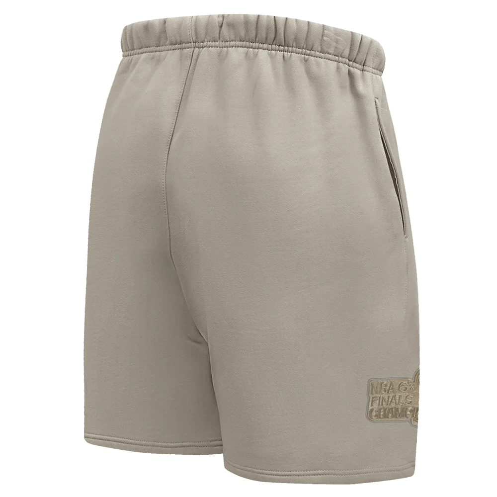 NBA CHICAGO BULLS NEUTRAL MEN'S SHORT (TAUPE) - Image 3