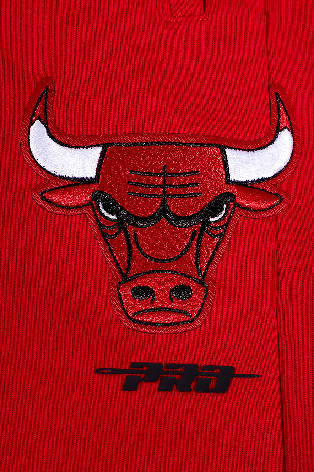 NBA CHICAGO BULLS SCRIPT TAIL MEN'S RIB FLEECE SWEATPANT (RED/BLACK) - Image 5