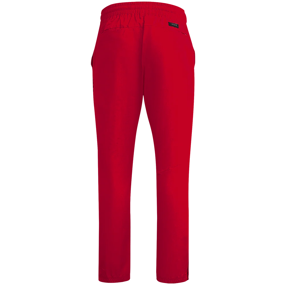 NBA CHICAGO BULLS CLASSIC WIND SUIT MEN'S WOVEN PANT (RED) - Image 4