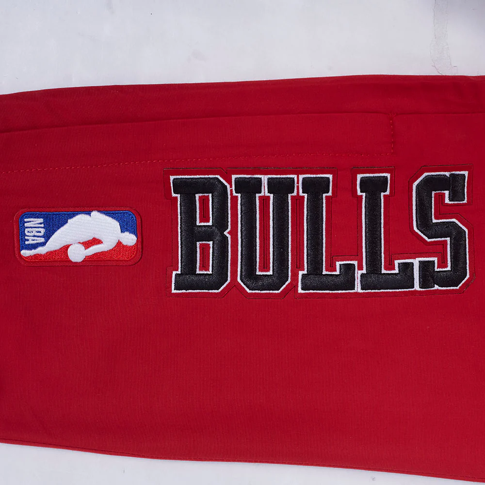 NBA CHICAGO BULLS CLASSIC WIND SUIT MEN'S WOVEN PANT (RED) - Image 6
