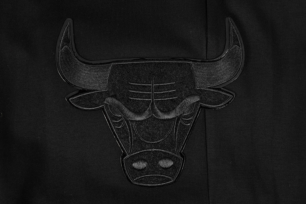 NBA CHICAGO BULLS TRIPLE BLACK LOGO MEN'S JOGGER (BLACK) - Image 5