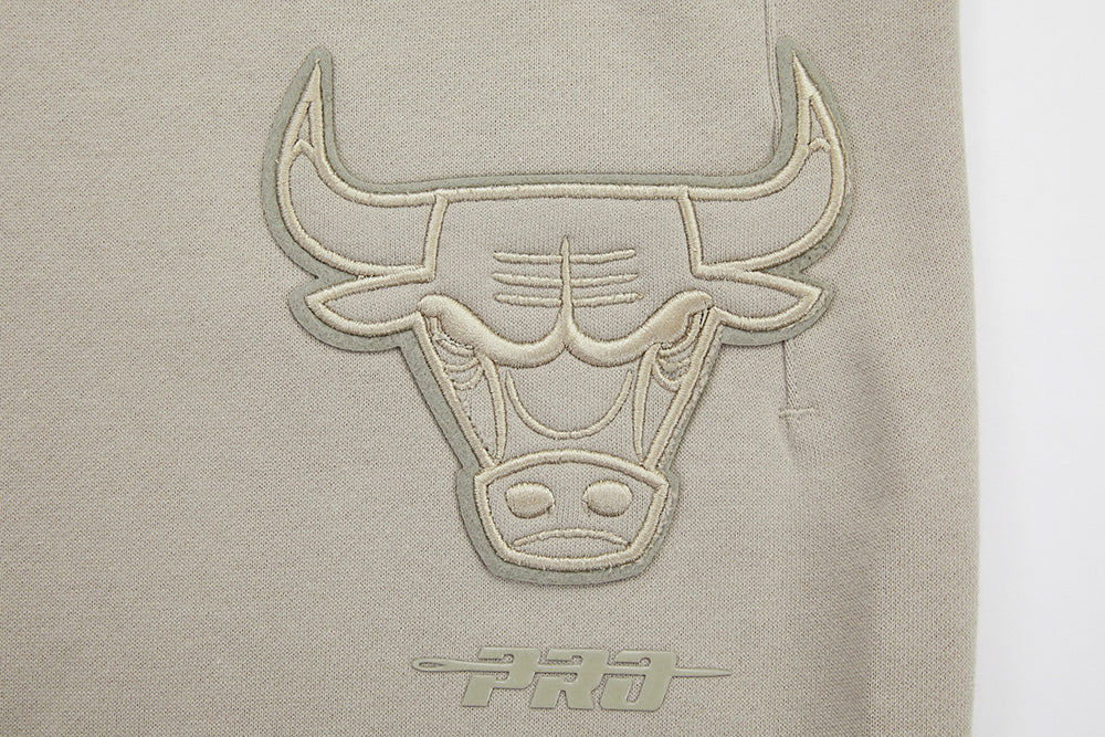 NBA CHICAGO BULLS NEUTRAL FLEECE SWEATPANT (TAUPE) - Image 9