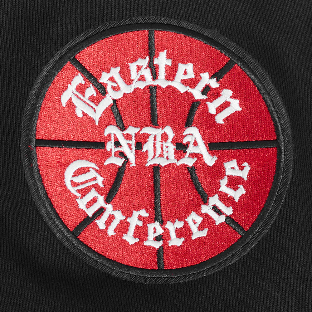 NBA CHICAGO BULLS SOUVENIR MEN'S FLEECE PULLOVER HOODIE (BLACK) - Image 9