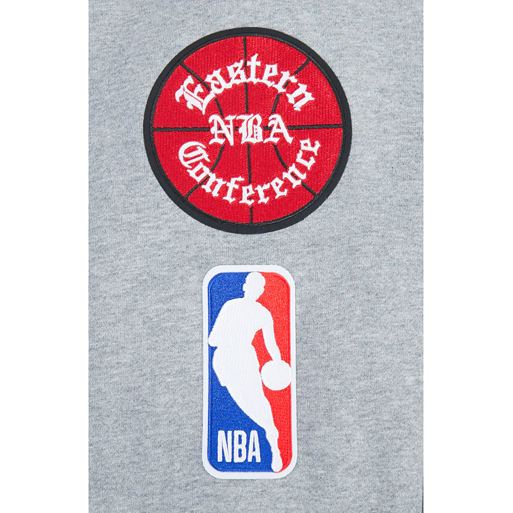 NBA CHICAGO BULLS BEST OF MEN'S DROP SHOULDER FLC PO HOODIE (DARK HEATHER GRAY) - Image 8