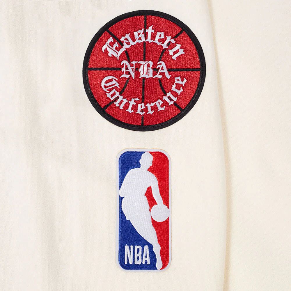 NBA CHICAGO BULLS BEST OF MEN'S DROP SHOULDER FLC PO HOODIE (EGGSHELL) - Image 7