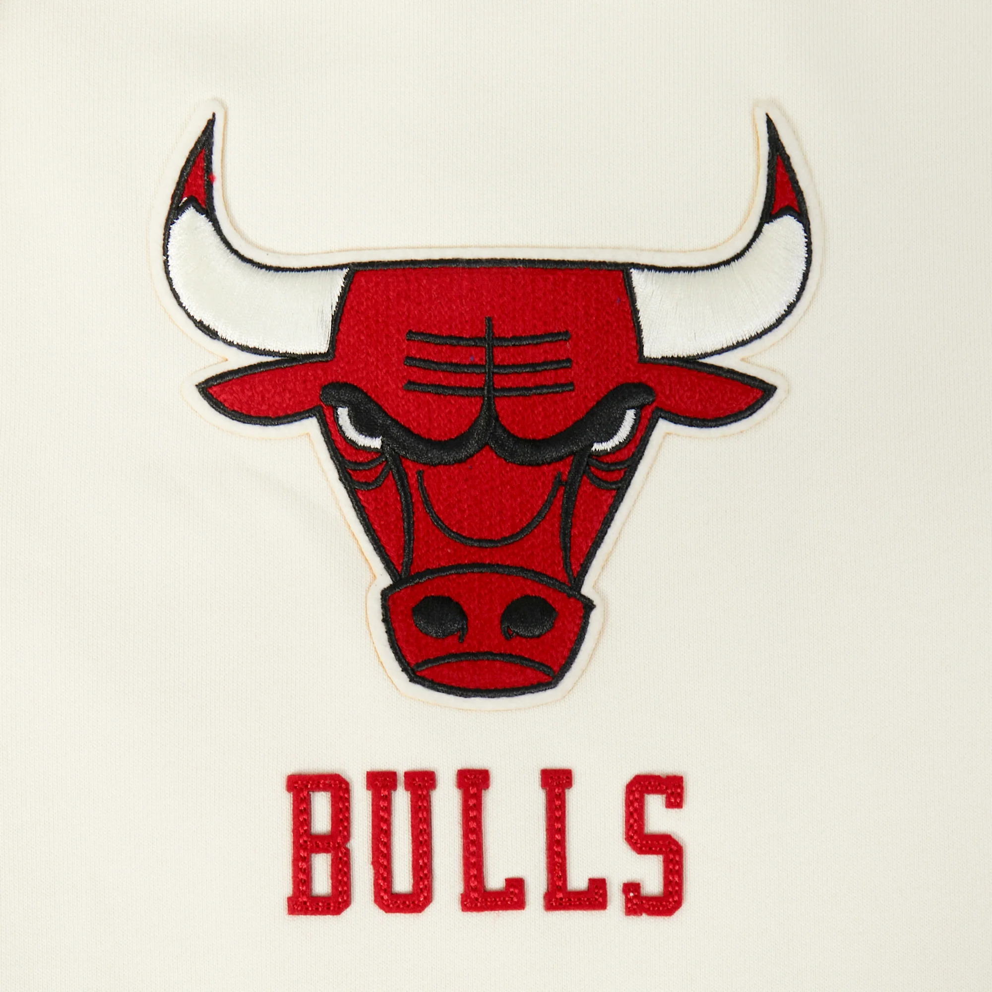 CHICAGO BULLS MODERN ORIGINALS MEN'S FLC CREWNECK (EGGSHELL) - Image 8