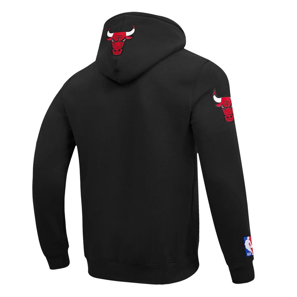 NBA CHICAGO BULLS CITY ARCH MEN'S FLC PO HOODIE (BLACK) - Image 6