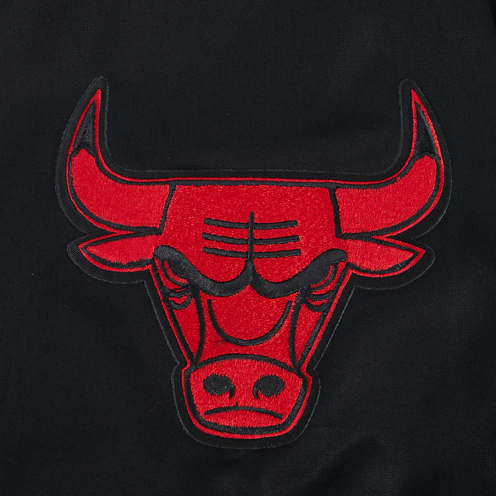 NBA CHICAGO BULLS FIRST TEAM MEN'S JACKET (BLACK) - Image 9