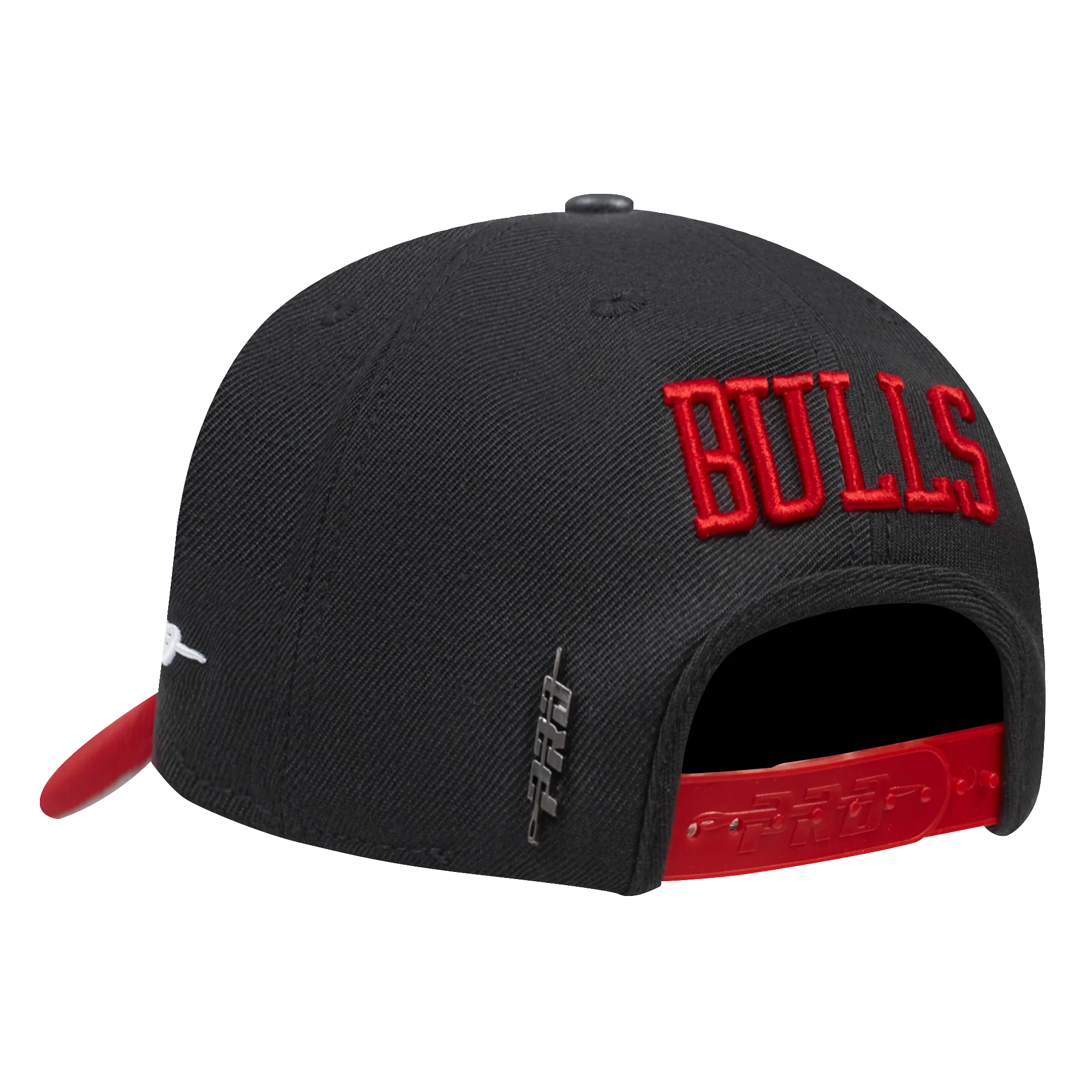 NBA CHICAGO BULLS DIY PICK STITCH PINCH FRONT SNAPBACK HAT (BLACK) - Image 3