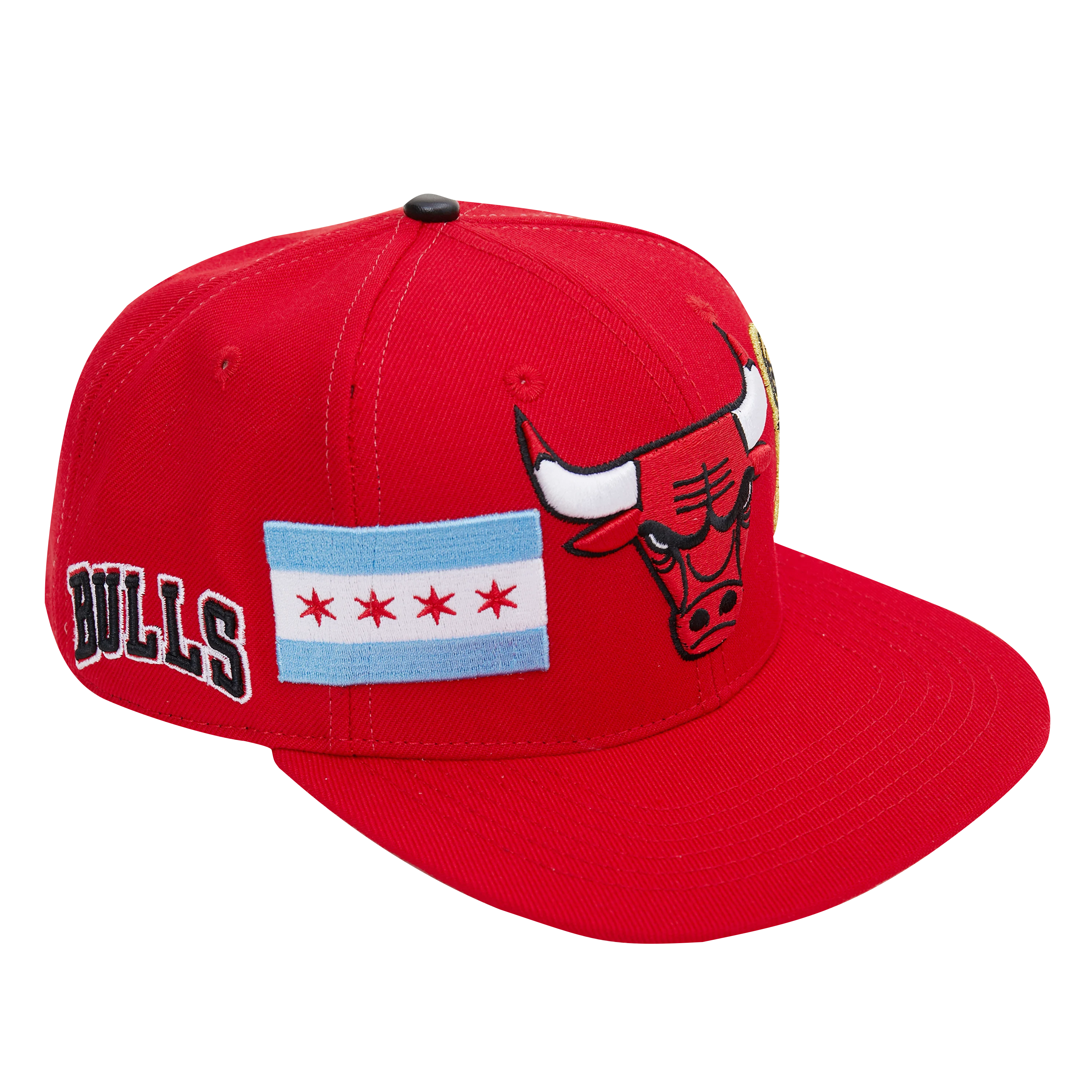 NBA CHICAGO BULLS CITY DOUBLE FRONT LOGO UNISEX SNAPBACK HAT (BLACK/PINK) - Image 13
