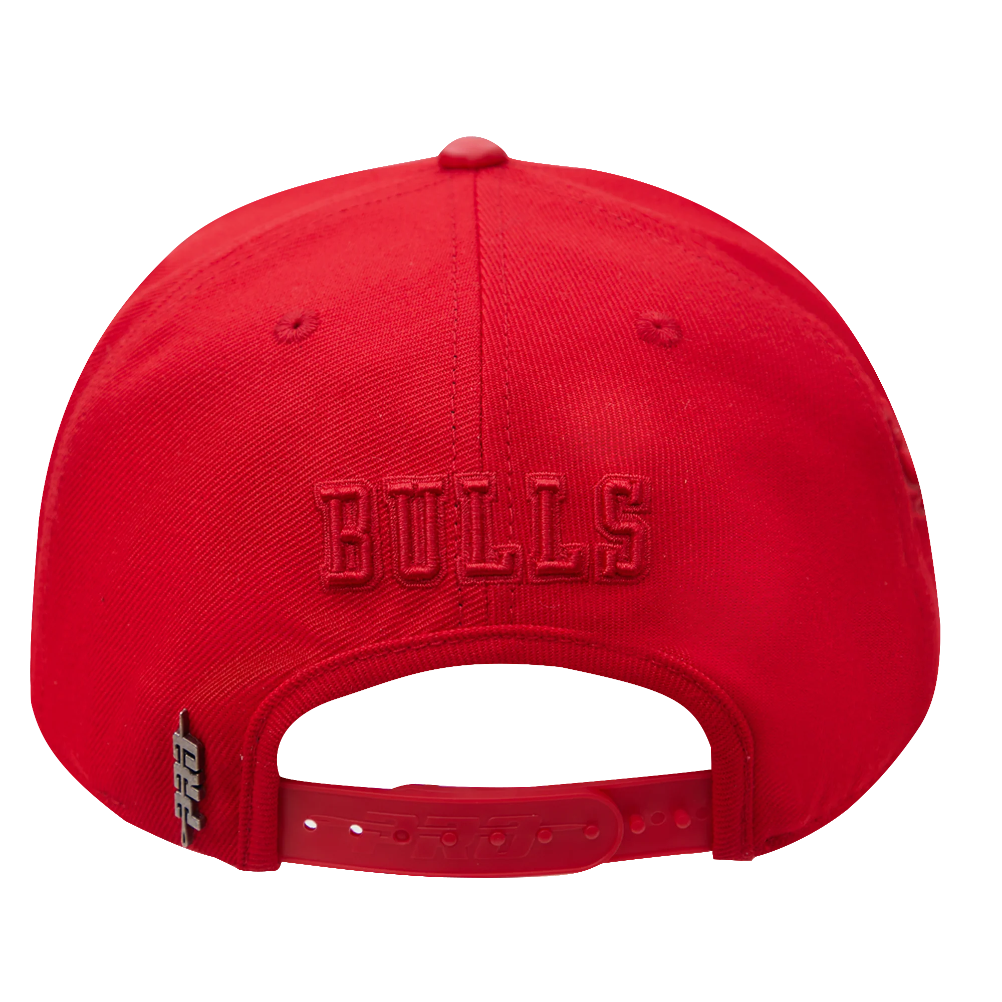 NBA CHICAGO BULLS CLASSIC TRIPLE RED WOOL UNISEX SNAPBACK HAT (TRIPLE RED) - Image 2