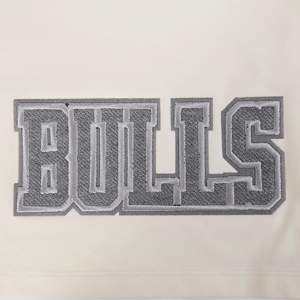 NBA CHICAGO BULLS REVERSE FRENCH TERRY WOMEN'S SINGLE JERSEY BOXY TEE (EGGSHELL) - Image 7