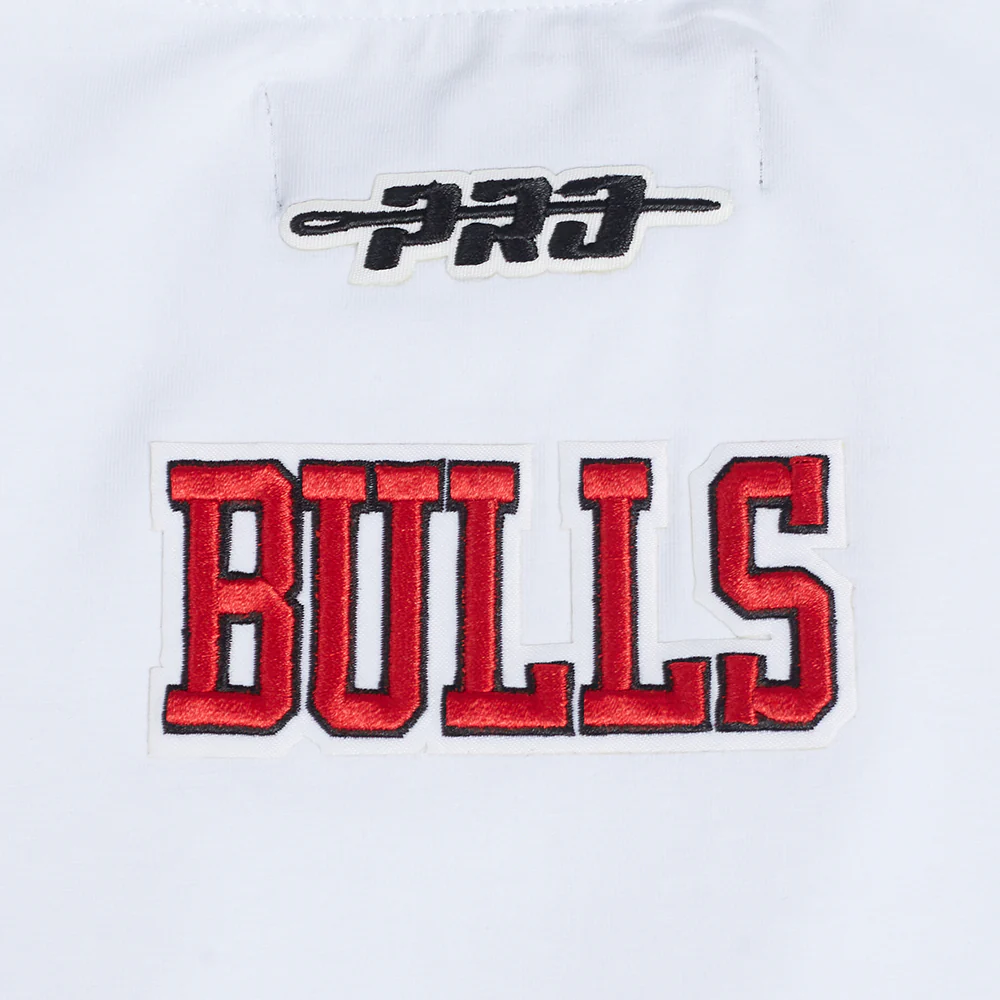 NBA CHICAGO BULLS CITY RANSOM WOMEN'S SINGLE JERSEY BOXY TEE (WHITE) - Image 5